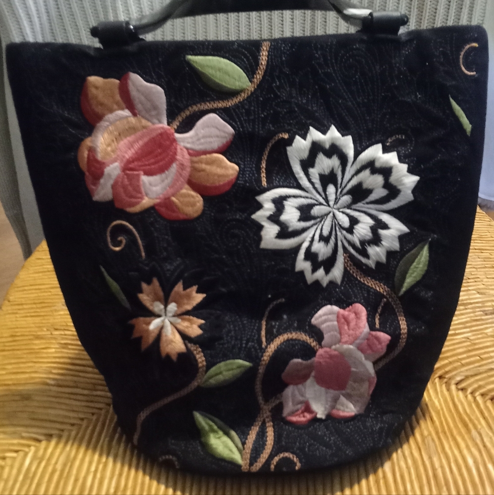 Embroidered Purse